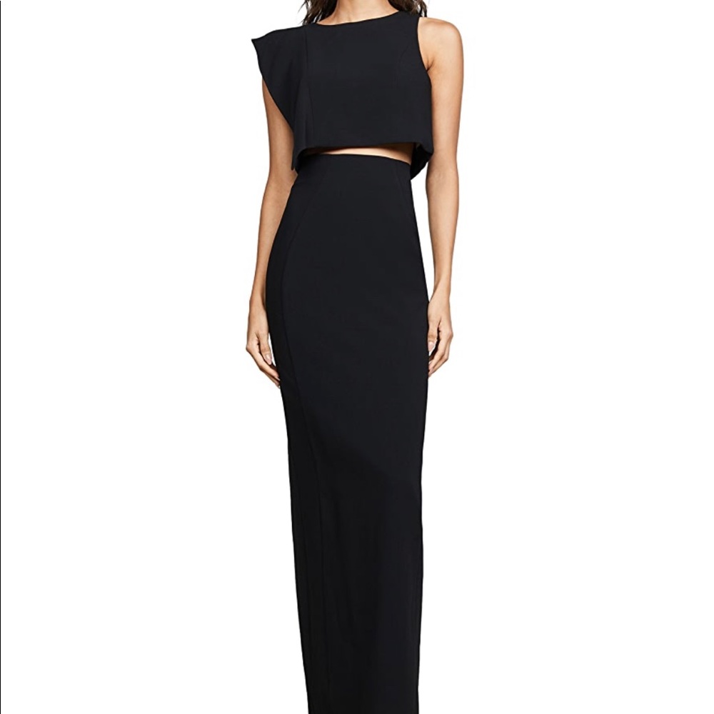 BLACK HALO Maple Two Piece Maxi Dress Size 12